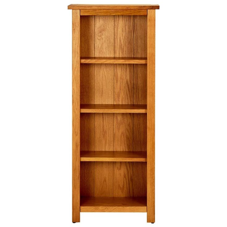 Kirjahylly 4 tasoa 45x22x110 cm täystammi (31740)