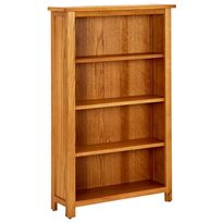 Kirjahylly 70x22x110-140cm, tammi, eri kokoja