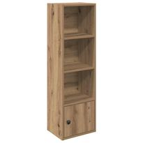Kirjahylly artesaani tammi 31x24x102 cm tekninen puu (60345)