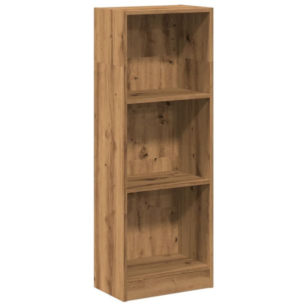 Kirjahylly artesaani tammi 40x24x109 cm tekninen puu (57782)