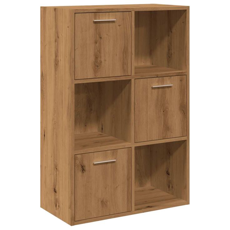Kirjahylly artesaani tammi 60,5x30x90 cm tekninen puu ja rauta (55971)