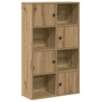 Kirjahylly artesaani tammi 60x24x101,5 cm tekninen puu (60399)