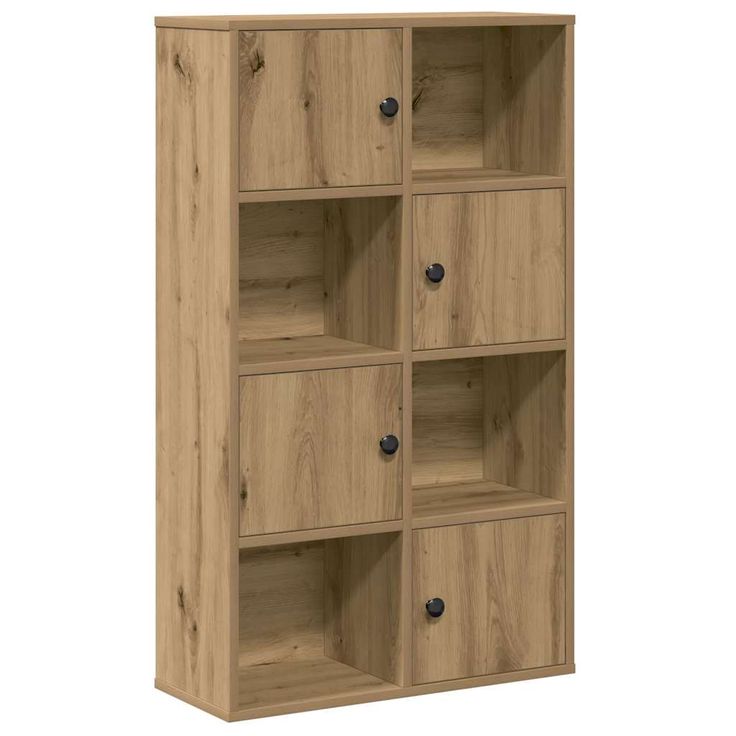 Kirjahylly artesaani tammi 60x24x101,5 cm tekninen puu (60399)