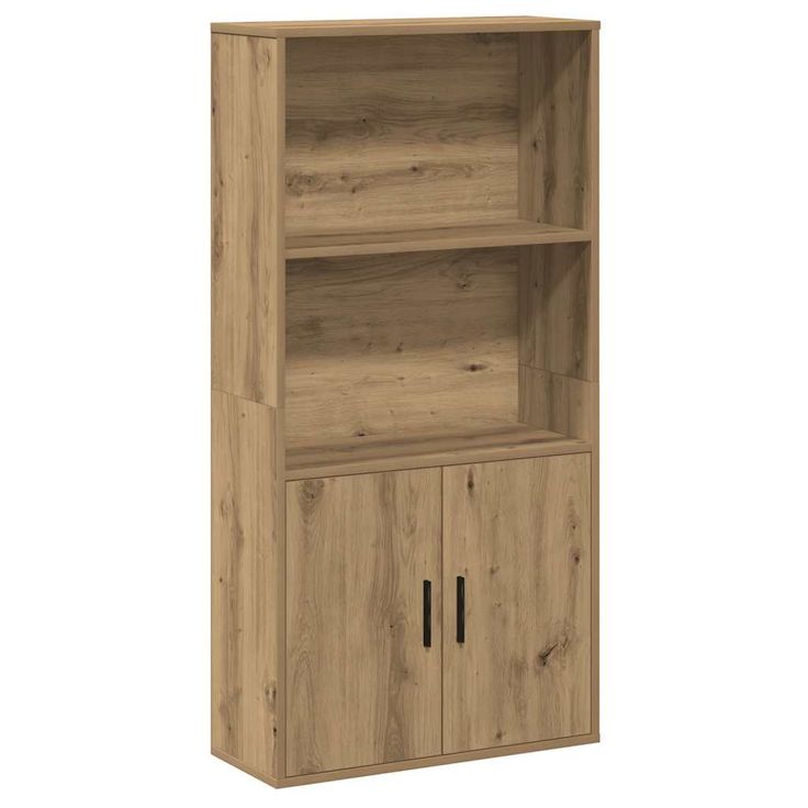 Kirjahylly artesaani tammi 60x24x120 cm tekninen puu (60426)