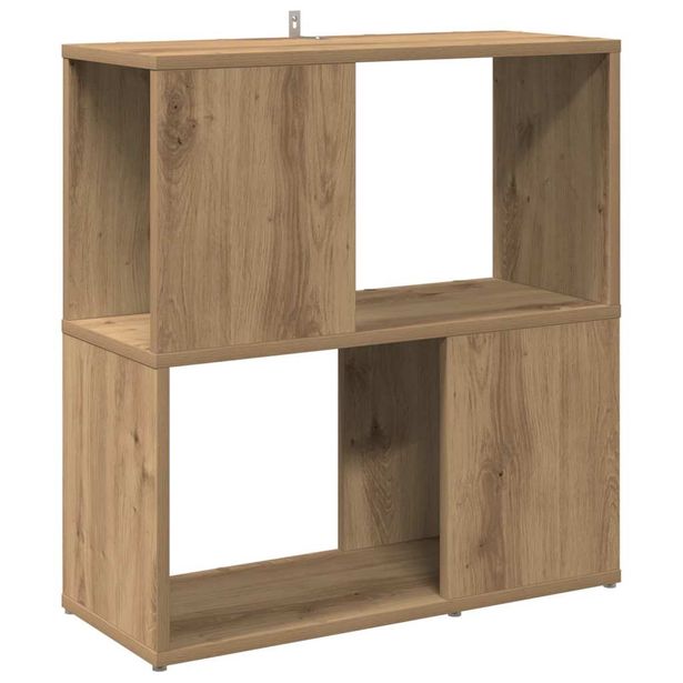 Kirjahylly artesaani tammi 60x24x63 cm tekninen puu (56729)