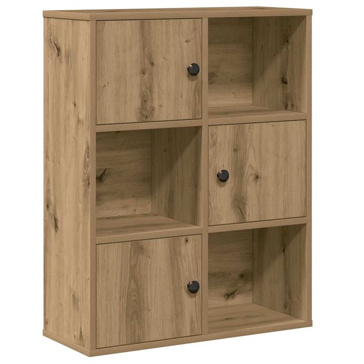 Kirjahylly artesaani tammi 60x24x76,5 cm tekninen puu (60390)