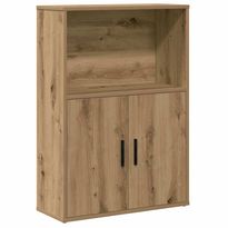 Kirjahylly artesaani tammi 60x24x85 cm tekninen puu (60417)