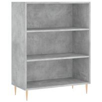 Kirjahylly tekninen puu 69,5x32,5x90 cm, eri värejä (29748)
