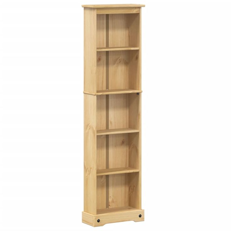 Kirjahylly Corona 46x20x170 cm täysi mänty (02779)