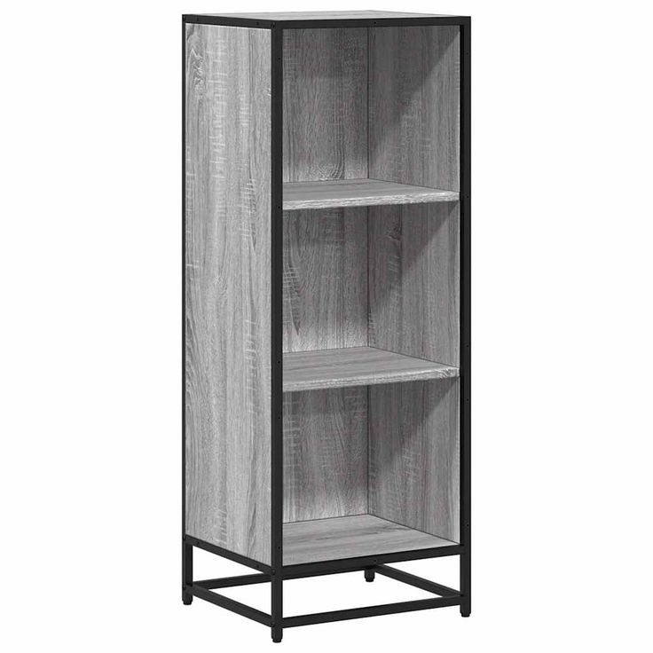 Kirjahylly Harmaa Sonoma 40x35x107,5 cm tekninen puu (49112)