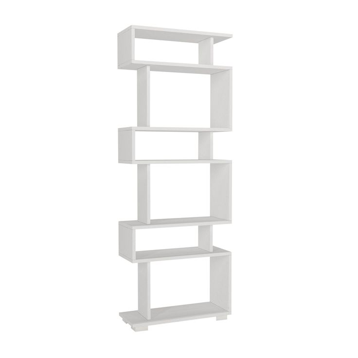 Kirjahylly Linento Furniture Blok, valkoinen