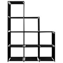 Kirjahylly Portaat 130x45x170 cm kangas (88321)