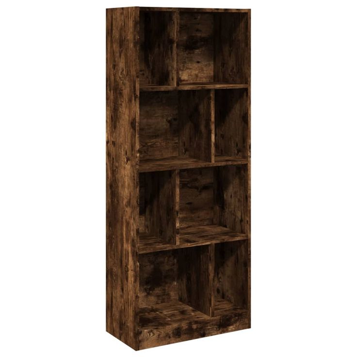 Kirjahylly savutammi 57x28,5x141 cm tekninen puu (48000)