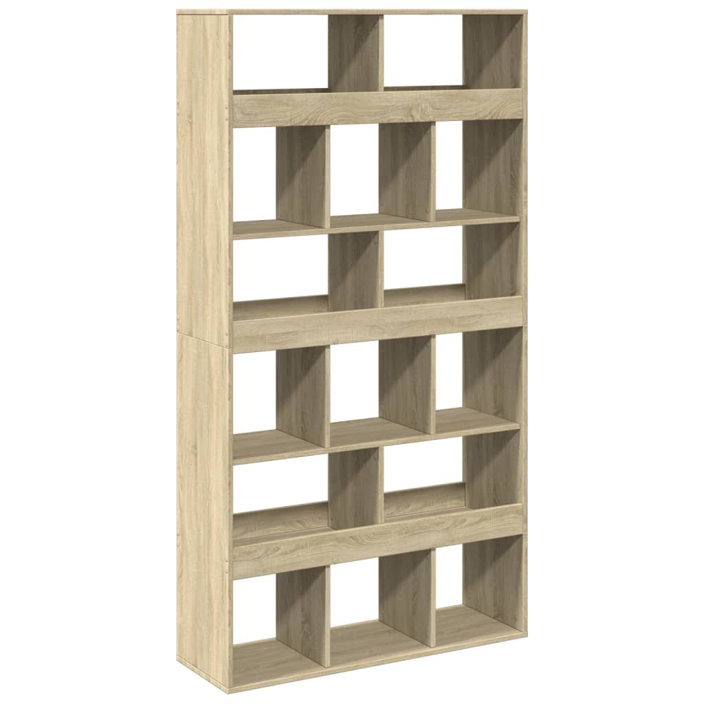 Kirjahylly Sonoma-tammi 100x33x187,5 cm tekninen puu (09377)