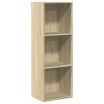 Kirjahylly Sonoma-tammi 40x30x114 cm tekninen puu (57869)