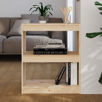 Kirjahylly/tilanjakaja 60x30x71,5-199,5cm, mänty, eri kokoja ja värejä