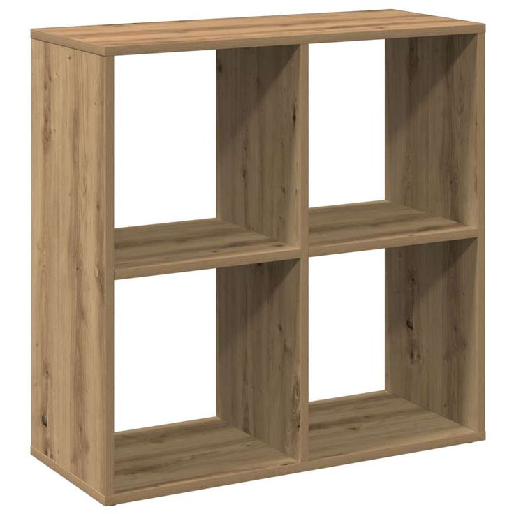 Kirjahylly/Tilanjakaja tammi 69,5x29x69,5 cm tekninen puu (58011)