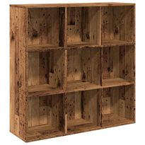 Kirjahylly vanhaa puuta 98x29x97,5 cm (55968)