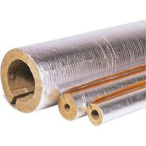 Kivivillakouru Paroc Hvac Section Alucoat T, sisähalkaisija 64mm, paksuus 50mm, S23, 3.6m, Verkkokaupan poistotuote
