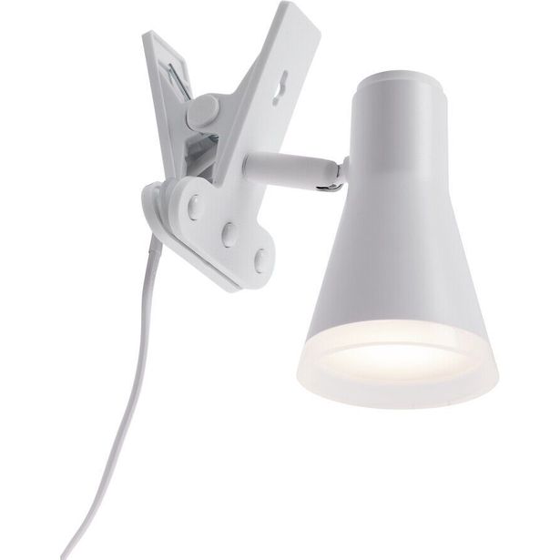 Klipsivalaisin Airam Cara 4.5W/830 320lm 3000K valkoinen