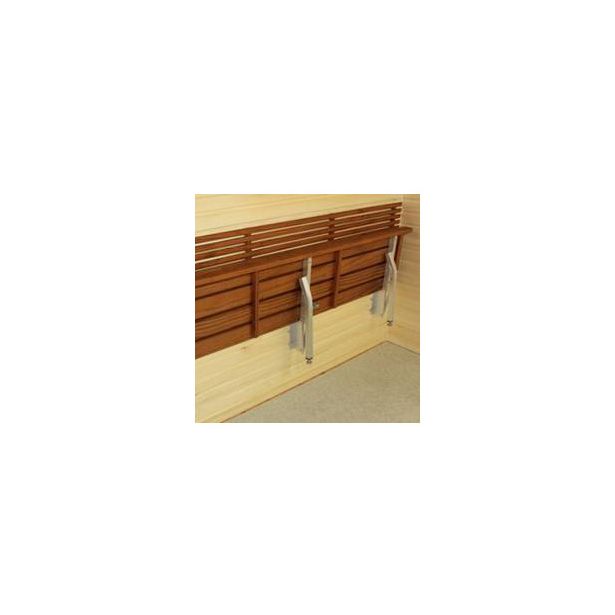 Alumiiniset kääntöpenkin jalat, 47,5 cm