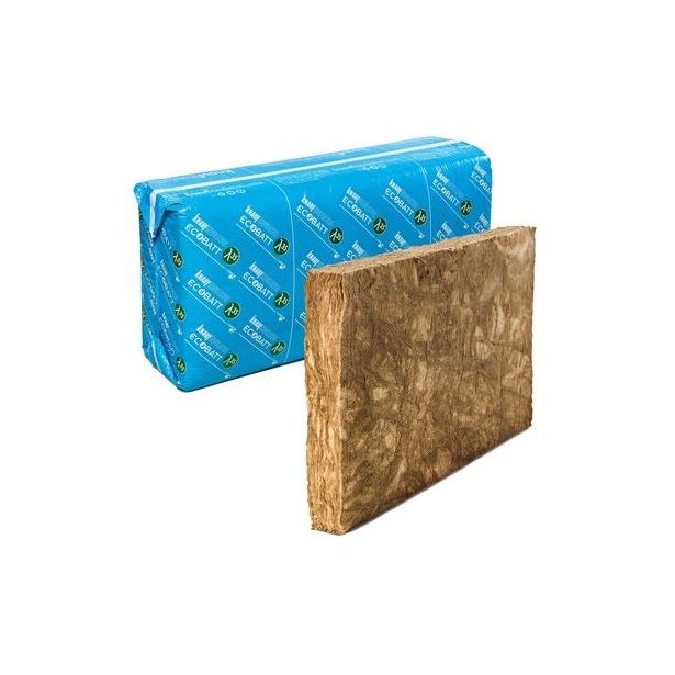 Lasivilla Knauf Ecobatt 035 100mm, levykoko 570x1170mm, 4m2/pkt