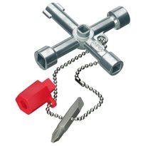 Sähkökaappiavain Knipex ruuvauskärjin