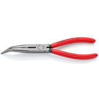 Taivutettu kärkipihti Knipex 200mm, 40°, muovitetut kahvat