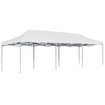 Kokoontaittuva pop-up juhlateltta 3 x 9 m valkoinen