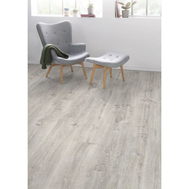 Komposiittilattia Egger Flooring Design GreenTec, Tammi White Waltham, 2.543 m²/pkt