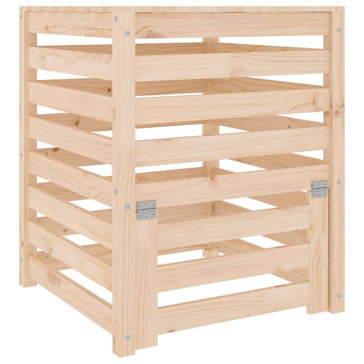 Komposti 63,5x63,5x77,5 cm täysi mänty (23808)