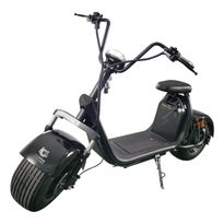 Sähköskootteri Kontio Kruiser Long Range Black, yksipaikkainen, 0.7kWh + 1.2kWh akut, Verkkokaupan poistotuote