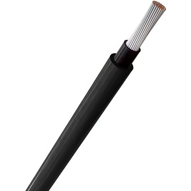 Aurinkopaneelin kaapeli Kontio Motors, 6mm², 30m rulla, musta, 4kpl