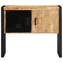 Konsolikaappi, 90x35x75cm, massiivipuu, eri värejä ja materiaaleja (42711)