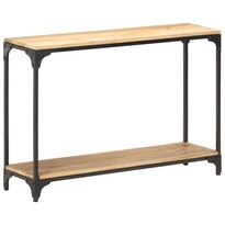 Konsolipöytä 110x30x75 cm mangopuu