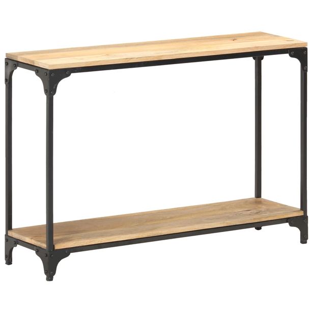 Konsolipöytä 110x30x75 cm mangopuu