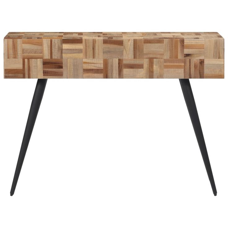 Konsolipöytä 110x34x80 cm kierrätetty täystiikki (58520)