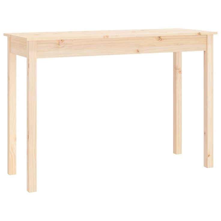 Konsolipöytä 110x40x75 cm täysi mänty (14239)