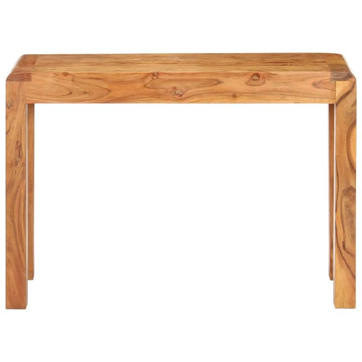 Konsolipöytä 110x40x76 cm hunajaviimeistelty täysi akaasiapuu (89629)