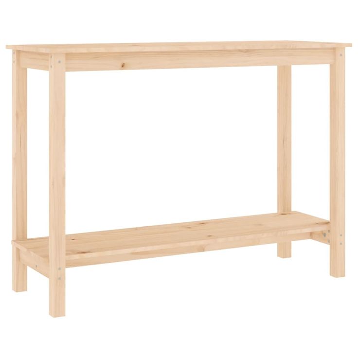 Konsolipöytä 110x40x80 cm täysi mänty (22282)