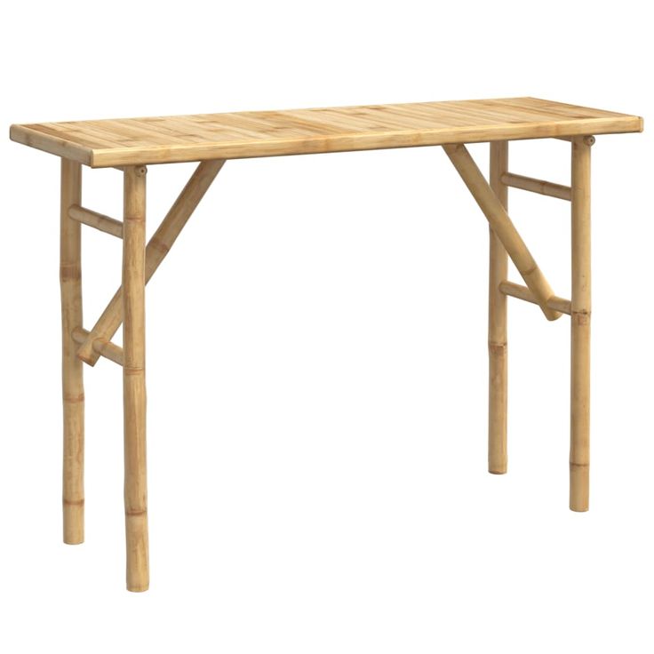 Konsolipöytä 115x39x75 cm bambu (68041)