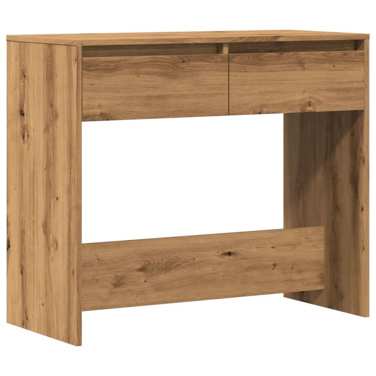 Konsolipöytä artesaani tammi 89x41x76,5 cm tekninen puu (56775)