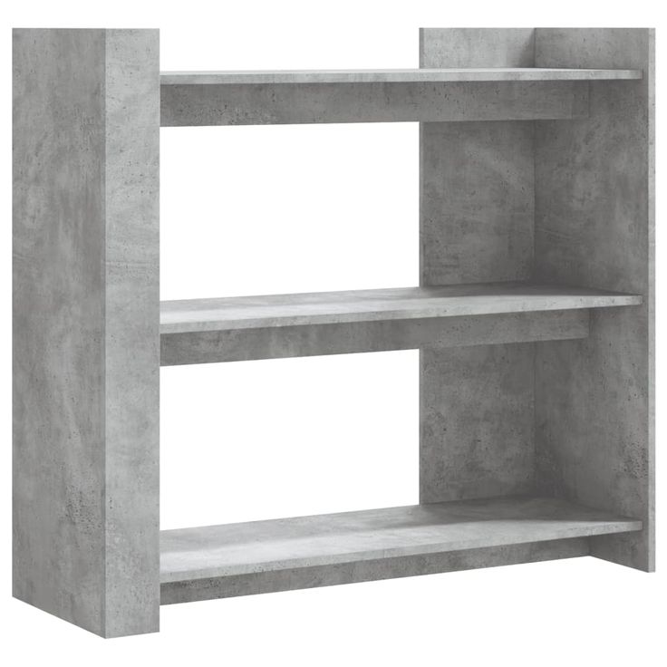 Konsolipöytä betoninharmaa 100x35x90 cm lastulevy (48475)