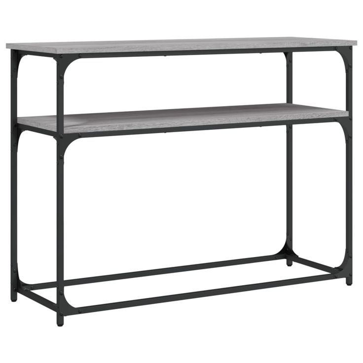 Konsolipöytä harmaa Sonoma 100x35,5x75 cm tekninen puu (34068)