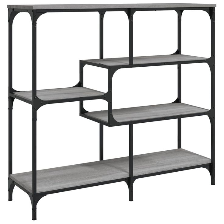 Konsolipöytä harmaa Sonoma 103x32x95 cm tekninen puu (33953)