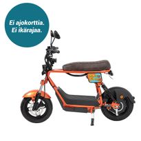 Sähköskootteri Kontio Motors eManki, 15km/h, oranssi