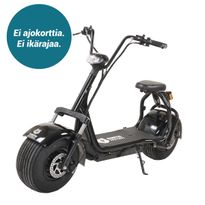 Sähköskootteri Kontio Motors Kruiser Premium Pack, 1.2kWh, 15km/h, musta