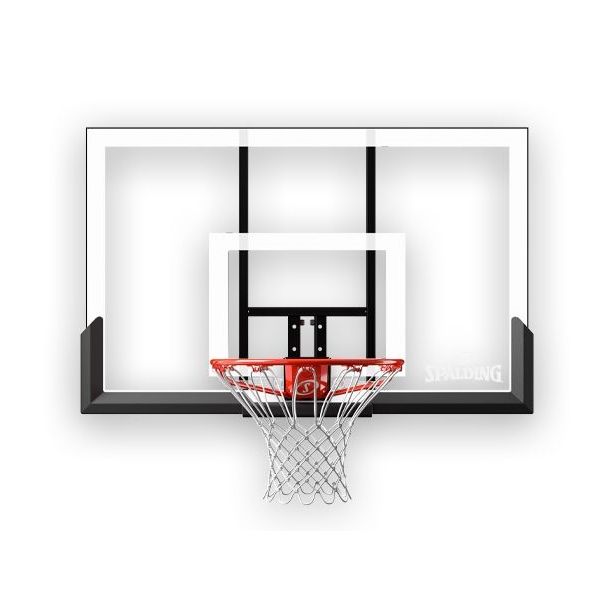 Koripallokori taustalevyllä Spalding Acrylic board 50