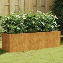 Istutuslaatikko 120x40x40 cm corten-teräs