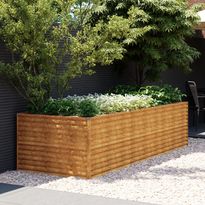Istutuslaatikko 290x100x69 cm corten-teräs